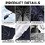 Jobber Car Sunshade Windshield Cover Umbrella Windshield Sunshade for Car Front Window Sun Protection & Heat Insulation Foldable Sun Shade Full Cover Sunshade for Most Vehicles (Universal)