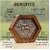 Jobber Wooden Piggy Bank for Kids Adults | Hexagon Shape Money Saving Box | 50000 Goal Tracker Smart Savings Challenge| Best Wooden Gift for Home Office & Birthday (Hexagon)