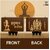 Jobber Wooden Hanuman Chalisa with Stand | Laser Engraved Jai Shri Ram Tabletop Plaque | Spiritual Gift & Home Decor | Religious Wooden Frame for Office Home Temple & Car Dashboard