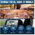 Jobber Car Glass Mirror Blind Spot 360 Degree Mirror Rear View Convex Mirror Parking Mirror For Car 2 Inch Round HD Glass Accessories Frameless 3R Original Suitable All Cars Trucks Vans (Round-Pack-2)