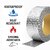 Jobber Super Strong Adhesive Waterproof tape Permanent Repair Roof Water Leakage Solution Rubber Foil Suitable for Roof Leak surface Crack Window Sill Gap  Sealing (2 Inch (5CM*5M))