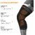 IMPETUS 3D Knee Armour, Knee Caps For Women For Pain Relief, Knee Support For Men Gym (Black, Size - M)