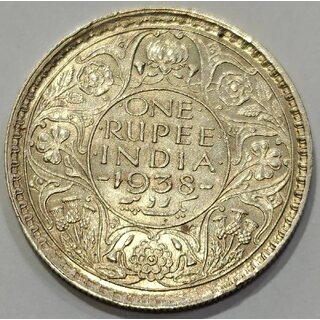                       one rupees 1938 coin fine condition                                              