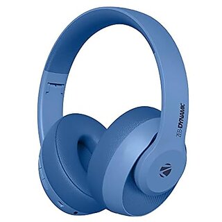 ZEBRONICS Zeb-Dynamic Wireless Headphone with 34 hrs. of Playback (Blue) ZEBRONICS Zeb-Dynamic Wireless Headphone with 34 hrs. of Playback (Blue)