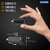 Bandridge Value Line Portable Car Charger with Attached Cable for iOS Devices, Made for iPhone, iPod, iPad | 2.4 Amp - MFI Certified (Black)