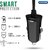 Bandridge Value Line Portable Car Charger with Attached Cable for iOS Devices, Made for iPhone, iPod, iPad | 2.4 Amp - MFI Certified (Black)