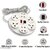 Imported Extension Cord Board with 4 yard wire - 8 Socket - 6 AMP - Power Strip ON / OFF Switch and indicator .2 core Ro