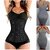 COURTIT'S Steel Boned Waist Trainer Corset  Adjustable Tummy Control Body Shaper for Women (Free Size, Beige)