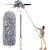 Flexible Duster For Fan Mop With Long Rod Microfiber Duster For Home Cleaning Dry Duster
