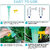 Pack of 12 Self Watering Insert Spikes/Watering Spike Drip Irrigation Kit