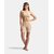 COURTIT'S Women's High Coverage Super Combed Cotton Elastane Stretch Mid Waist Shorties with Concealed Waistband Beige