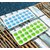 Pop up silicon bottom ice tray, pack of 2,grid of 21, easy to remove ice and easy to wash bpa free plastic and silicon m