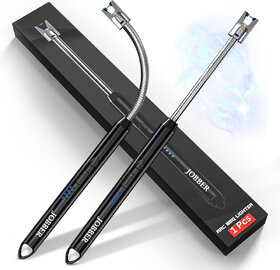 Jobber Plasma Gas Lighter for Kitchen Use C-Type USB Rechargeable Arc Stove, Kitchen, Restaurants, Pooja Room, Candles,