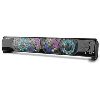 Zebronics Zeb Wonderbar 10 USB Powered 2.0 Computer Speaker with RGB Lights Zebronics Zeb Wonderbar 10 USB Powered 2.0 Computer Speaker with RGB Lights
