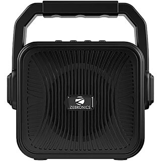 ZEBRONICS Zeb-County 2 Portable Wireless Speaker Supporting Bluetooth v5.0 FM Radio Call Function Built-in Rechargeable Battery USB/Micro SD Card Slot 3.5mm AUX Input TWS (Black) ZEBRONICS Zeb-County 2 Portable Wireless Speaker Supporting Bluetooth v5.0 FM Radio Call Function Built-in Rechargeable Battery USB/Micro SD Card Slot 3.5mm AUX Input TWS (Black)