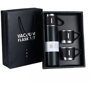                       Vacuum Flask Tea Mug Set                                              