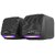 ZEBRONICS Igloo 1 2.0 USB Computer Speakers 8 Watts Multicolor LED USB Powered AUX Volume Control Pod for PC Laptops Desktop