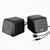 ZEBRONICS Igloo 1 2.0 USB Computer Speakers 8 Watts Multicolor LED USB Powered AUX Volume Control Pod for PC Laptops Desktop