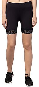 ATTIRE ZONE Solid Women Cycling Shorts Basic Shorts Board Shorts Swim Shorts Regular Shorts