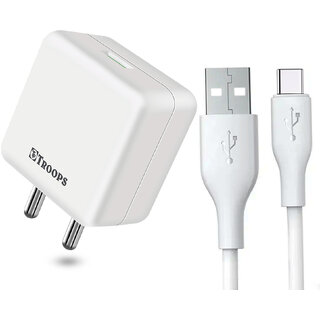 TP TROOPSFast Charger Fusion Charge 15W Mobile Charger USB Ports, Smart Protection System, Fast Charging TP TROOPSFast Charger Fusion Charge 15W Mobile Charger USB Ports, Smart Protection System, Fast Charging