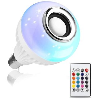 Tecsox Bluetooth Speaker Music Light White Rgb Light Ball Bulb Colorful Lamp, Remote Control For Home, Bedroom, Etc. Tecsox Bluetooth Speaker Music Light White Rgb Light Ball Bulb Colorful Lamp, Remote Control For Home, Bedroom, Etc.