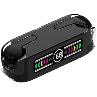 Digimate Aurabuds 2.0 Earbuds With Charging Case 40 Hours Play Time Bluetooth Version 5.2 With MIC (DG-EP09, Black) Digimate Aurabuds 2.0 Earbuds With Charging Case 40 Hours Play Time Bluetooth Version 5.2 With MIC (DG-EP09, Black)