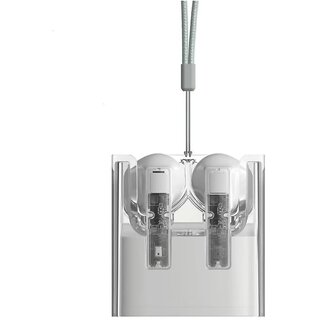 Digimate ZIPPODS Earbuds with Charging Case 15 Hours Play Time Bluetooth Version 5.3 with MIC (DG-EP01, White) Digimate ZIPPODS Earbuds with Charging Case 15 Hours Play Time Bluetooth Version 5.3 with MIC (DG-EP01, White)