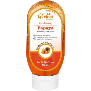 Globus Remedies Papaya Face Wash 100 ml Globus Remedies Papaya Face Wash 100 ml