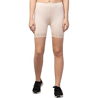 Attire Zone Solid Women Cycling Shorts Basic Shorts Board Shorts Swim Shorts Regular Shorts