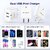 Digimate Quick Charge 15W 2.4A Wall Charger With Type C Cable (White-DG-ADP-1002)