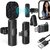 K8 Lavalier Wireless Collar mic Noise Cancellation Plug Play Rechargeable Microphone for Andriod/Type-c/iPhone Devices f