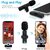 K8 Lavalier Wireless Collar mic Noise Cancellation Plug Play Rechargeable Microphone for Andriod/Type-c/iPhone Devices f