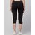 ATTIRE ZONE Women's Regular Fit Plain Capri Pants | Sports and Short Pant Gym Yoga Wear for Women | Women & Girls Avobe Knee Lenth Super Cotton Capri