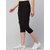 ATTIRE ZONE Women's Regular Fit Plain Capri Pants | Sports and Short Pant Gym Yoga Wear for Women | Women & Girls Avobe Knee Lenth Super Cotton Capri