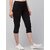 ATTIRE ZONE Women's Regular Fit Plain Capri Pants | Sports and Short Pant Gym Yoga Wear for Women | Women & Girls Avobe Knee Lenth Super Cotton Capri