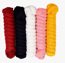 WOMEN COTTON DUPATTA SET OF 5