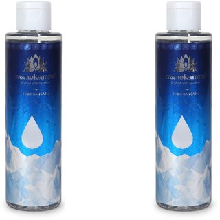 Manokamna Pure Gangajal for Puja Need  Blessed Ganga Jal Collected from Har Ki Pauri Haridwar (200ml - Pack of 2)