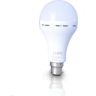 HFK 10 Watt HQ Inverter Led Bulb Pack of 4 ( 1 Year Warranty ) upto 4 Hrs Backup