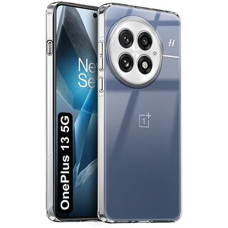 Finaux Soft Silicon |Scratch Resistant Clear Case for OnePlus 13 5G - Transparent Finaux Soft Silicon |Scratch Resistant Clear Case for OnePlus 13 5G - Transparent