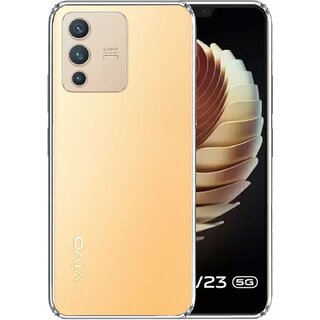 Finaux Soft Silicon |Scratch Resistant Clear Case for Vivo V23 Pro 5G - Transparent Finaux Soft Silicon |Scratch Resistant Clear Case for Vivo V23 Pro 5G - Transparent