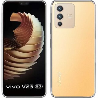                       Finaux Soft Silicon |Scratch Resistant Clear Case for Vivo V23 - Transparent                                              