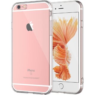                       Finaux Soft Silicon |Scratch Resistant Clear Case for iPhone 6 - Transparent                                              