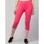 ATTIRE ZONE Women's Regular Fit Plain Capri Pants/Avobe Knee Lenth Super Cotton Capri for Sports Wear Gym Yoga