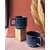 Rare Planet Ceramic Cups for Coffee(Set of 2) | Handcrafted Microwave Safe, Tablewear/Kitchen Mugs-Milk/Tea