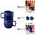 Rare Planet Ceramic Cups for Coffee(Set of 2) | Handcrafted Microwave Safe, Tablewear/Kitchen Mugs-Milk/Tea