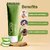 SHAVECO Bamboo EDGE 3 Razor with Extra Cartridge And Natural Aloe Vera And Lemongrass Shaving Gel Combo