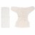 (Pack of 6) Baby Cloth Diapers + Inserts/Washable and Reusable/ 100 adjustable Nappy for 0-3 years/Baby cloth diaper pants and white inserts (Multicolor, One Size, 6, count)