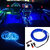 Wire Car Interior Light Ambient Neon Light For All Car Models With Adapter RX185 Car Fancy Lights(Blue)