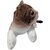 Cat Cuddle Meow The Quirky Sound Cat Plush Toy Brown color