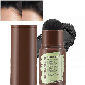 Hairline Powder Stick,Hair Shadow Powder Root Touch Up Powder, Waterproof Hair Shading Sponge Pen Hair Filler Powder For